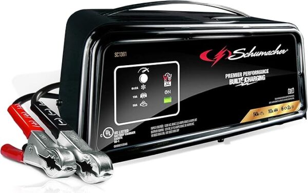 Schumacher Electric 50A 12V Car Battery Charger