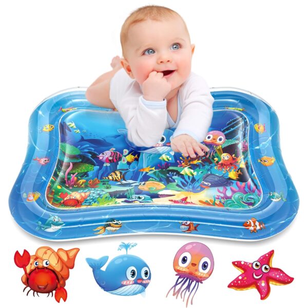 Infinno Inflatable Tummy Time Mat Premium Baby Water Play Mat
