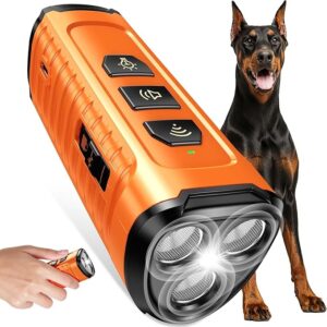 Dog Bark Deterrent Device, Anti Barking Device for Dogs 3X