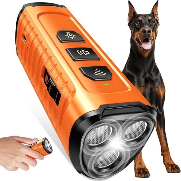 Dog Bark Deterrent Device, Anti Barking Device for Dogs 3X