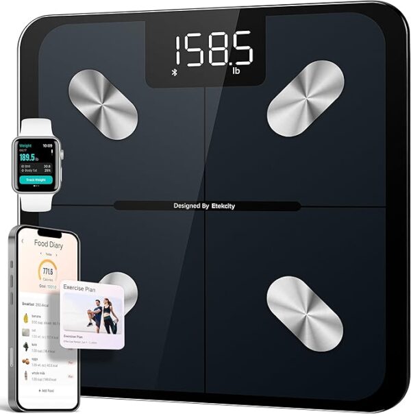 Etekcity Smart Scale for Body Weight FSA HSA Store Eligible, Bathroom Digital