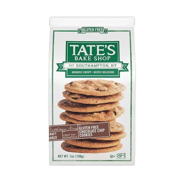 Tate's Bake Shop Gluten Free Chocolate Chip Cookies, Gluten Free